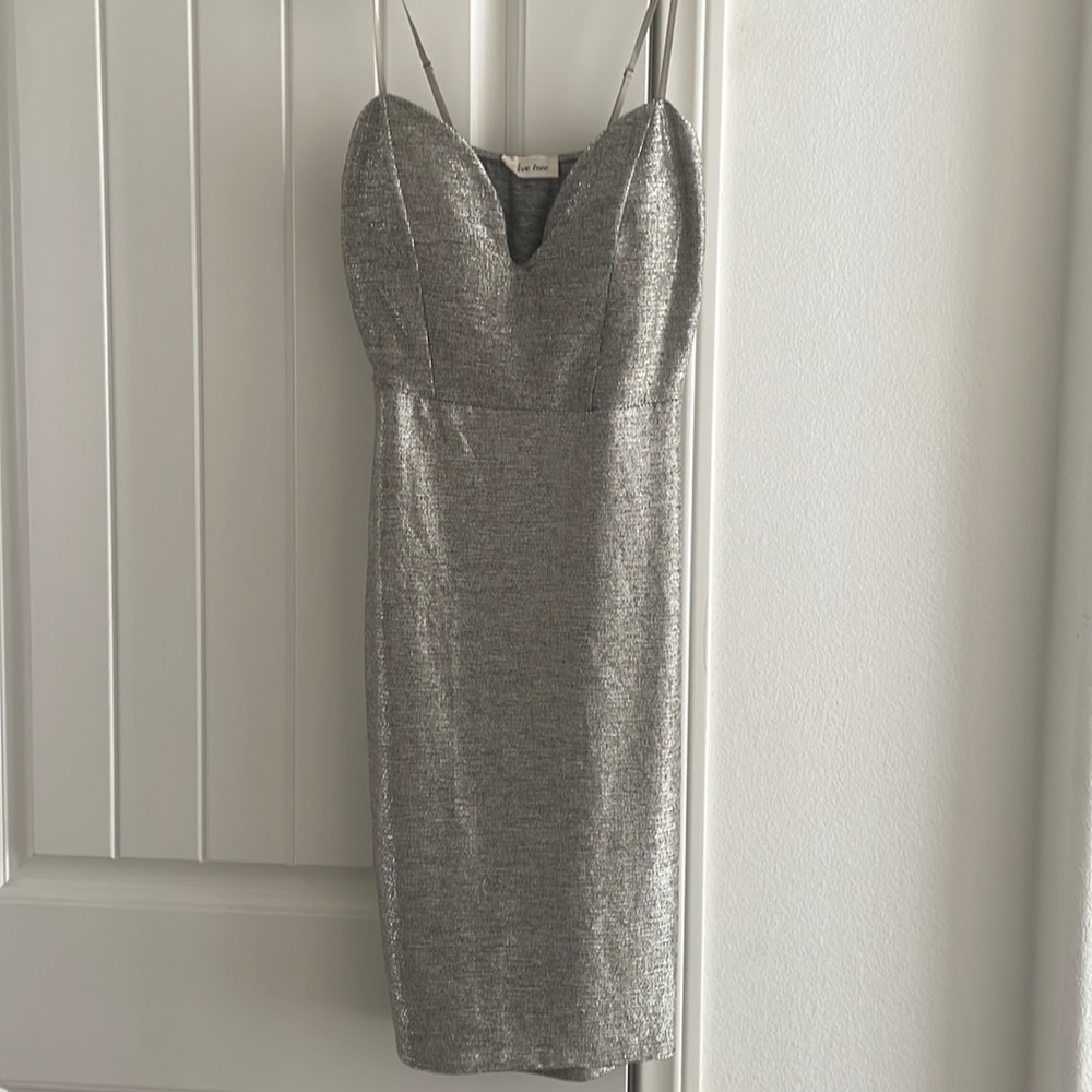 Silver dress